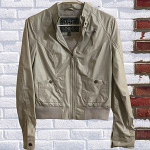 Last Kiss Tan Leather Jacket